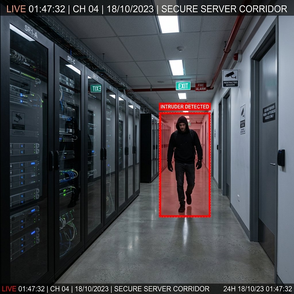 VigilSight Live AI CCTV Feed Simulator